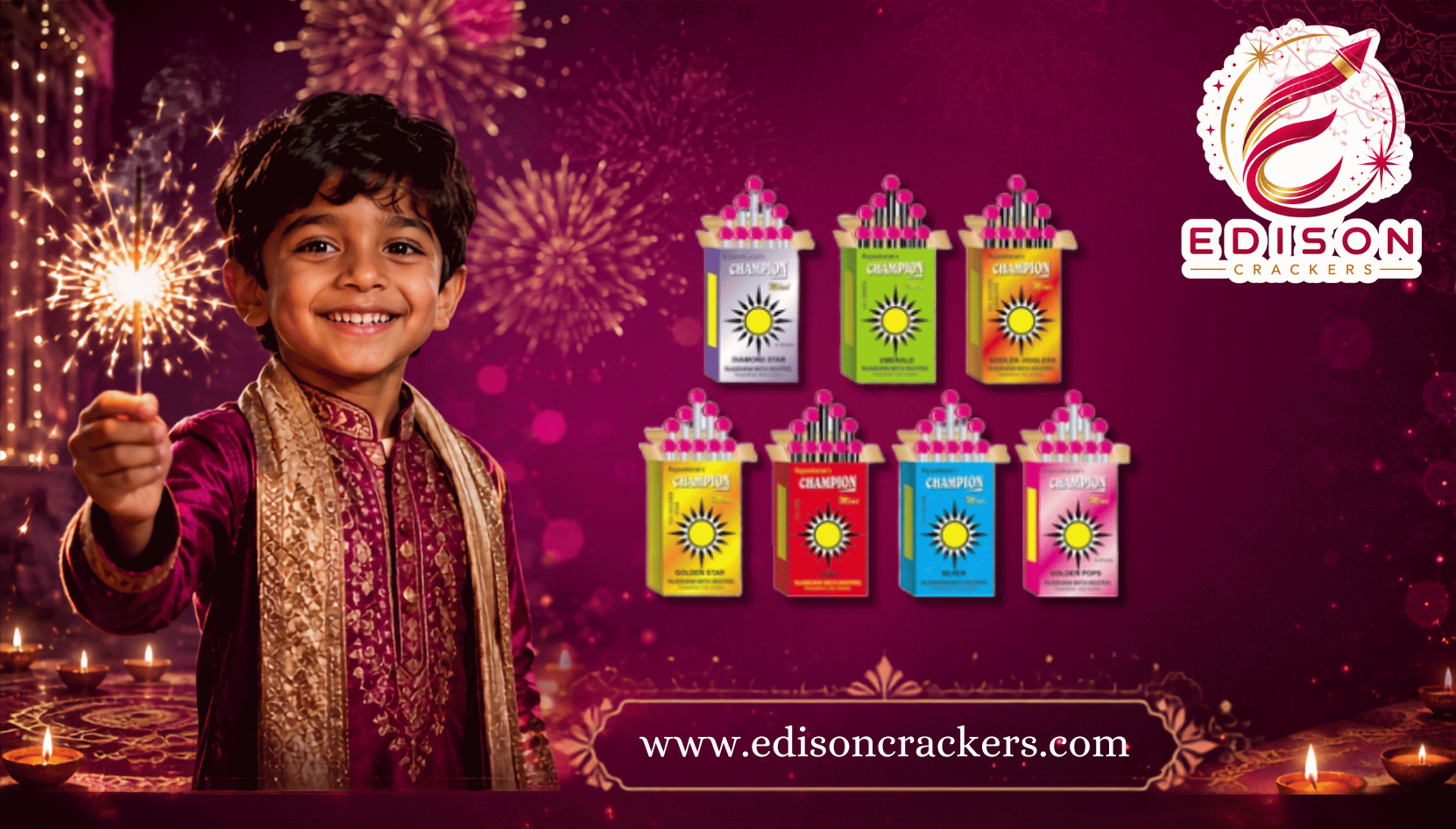 Edison Crackers Sivakasi Crackers – Colour Matches